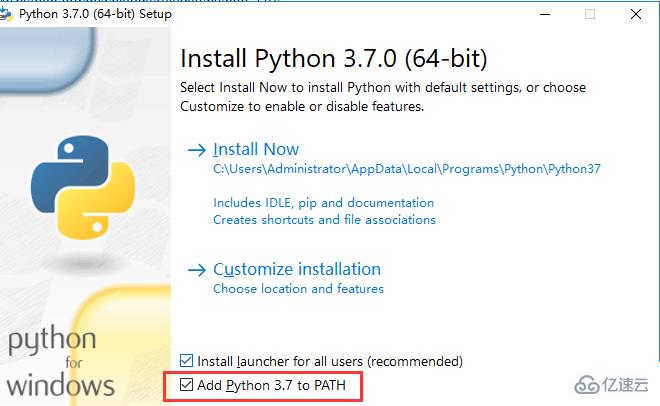 安装运行Python 3.7的步骤