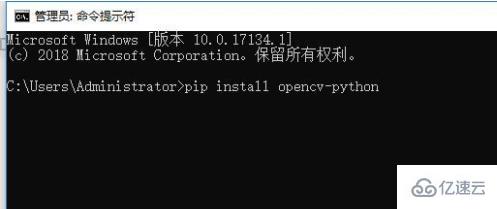 python如何安装opencv