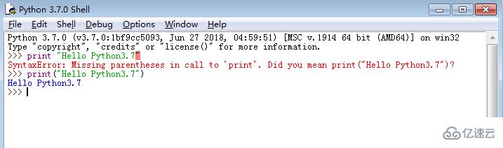 python2.7和3.7的区别是什么