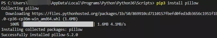 python安装pil库的方法
