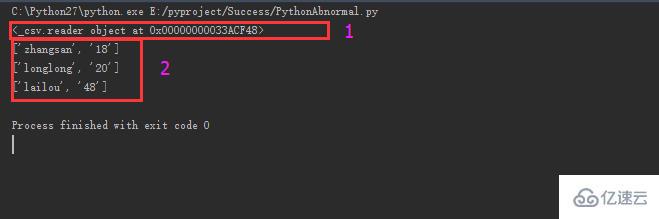 Python读取csv文件的方法