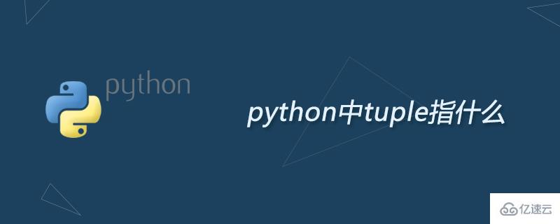 python中tuple是什么意思