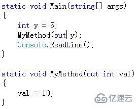 c#方法的参数类型有哪几种？