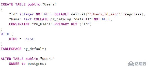 如何在.NET Core中使用Entity Framework对PostgreSQL进行操作
