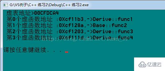 C++中继承与多态的基础虚函数类的相关知识