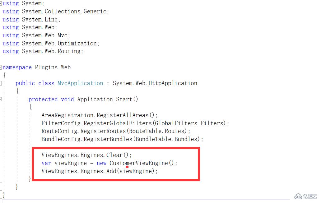 ASP.NET中MVC引擎开发插系统的示例分析