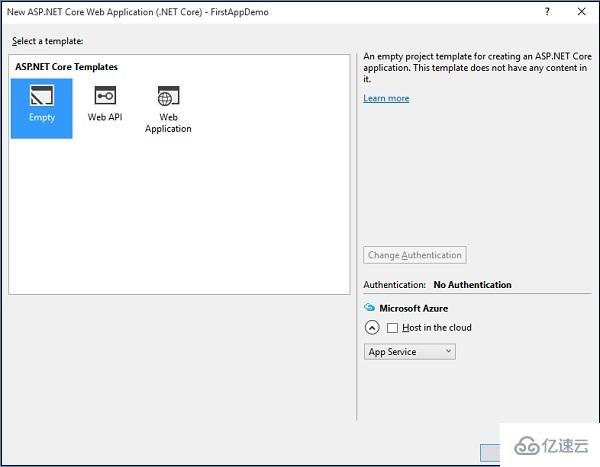 如何构建ASP.net core应用程序