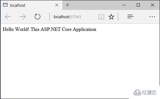 asp.net core中项目结构的示例分析