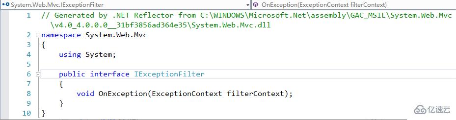 Asp.Net MVC过滤器的示例分析