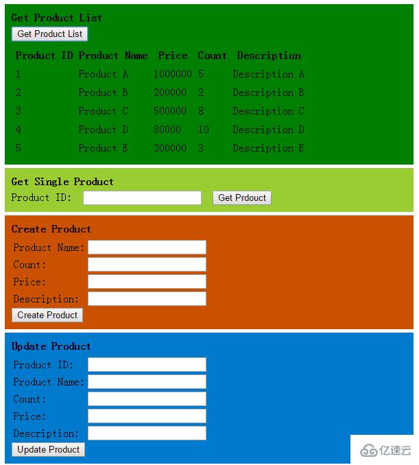 HttpClient如何调用ASP.NET Web API