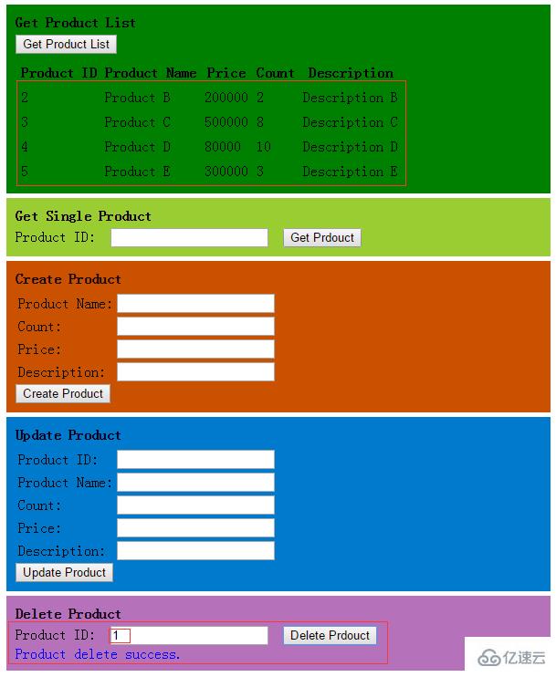 HttpClient如何调用ASP.NET Web API