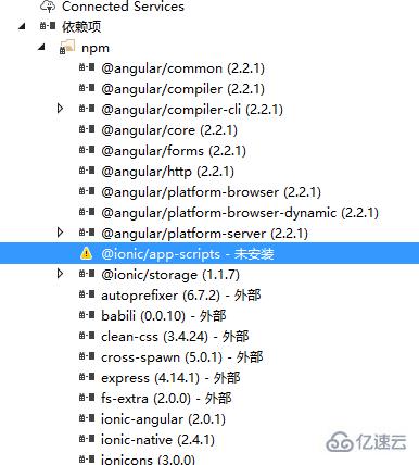 如何搭建VS2017 Cordova Ionic2 移动开发环境