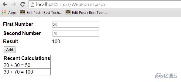 如何使用ASP.Net Web 的会话状态