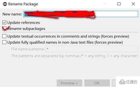 eclipse改包名的方法