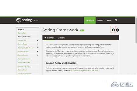 spring框架的下載方法