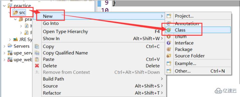 怎么用eclipse写java代码