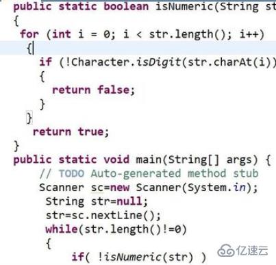 java判断字符是否为数字的方法