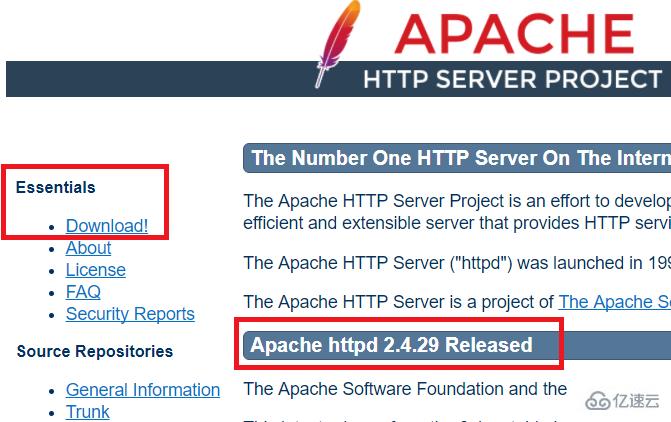 下载apache服务器的方法