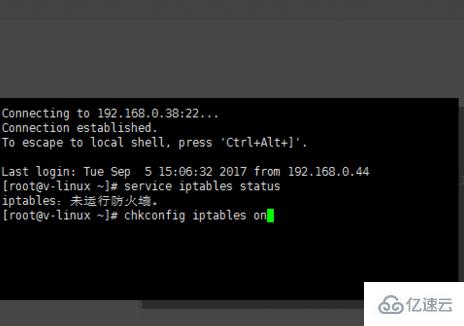 linux查看防火墙是否关闭了的方法