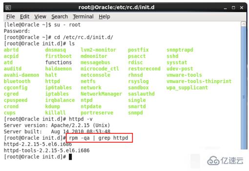 linux系统中启动apache服务器的方法