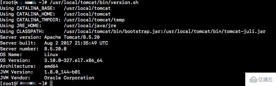 linux查看tomcat版本的方法