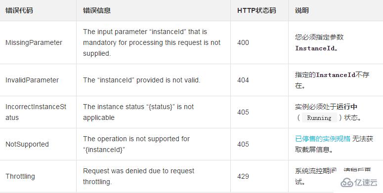 如何使用GetInstanceScreenshot获取实例的截屏信息