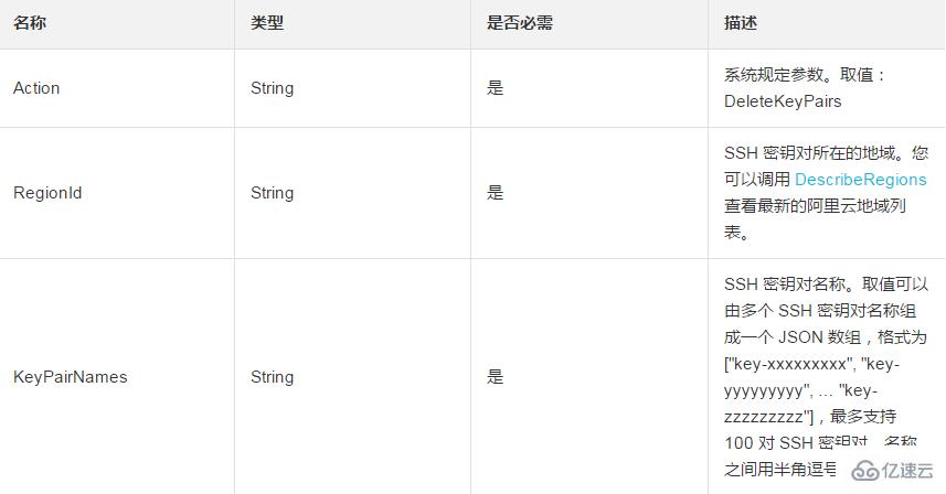 删除一对或者多对 SSH 密钥对的方法