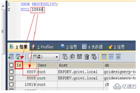 mysql锁表解锁的方法