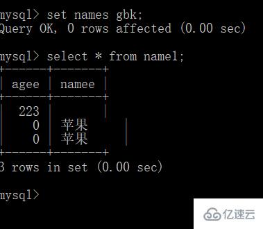 解决mysql在cmd里出现中文乱码方法