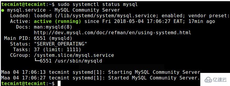 在Ubuntu 18.04中安装MySQL 8.0的方法