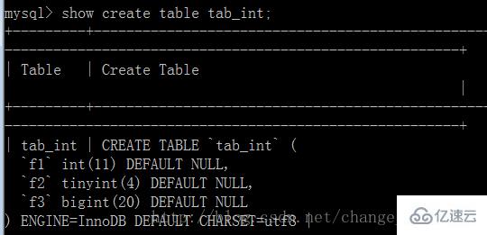 操作mysql数据表的详细方法