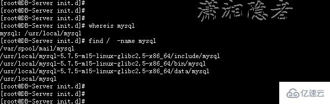 Linux下卸载MySQL数据库的方法