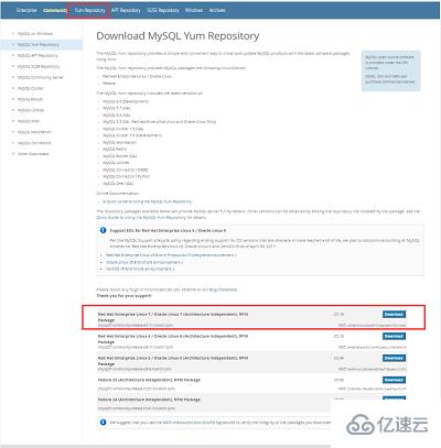 Linux下MySQL5.7.18 yum方式从卸载到安装的过程