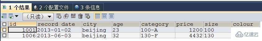 通过mysql实现excel中的数据生成