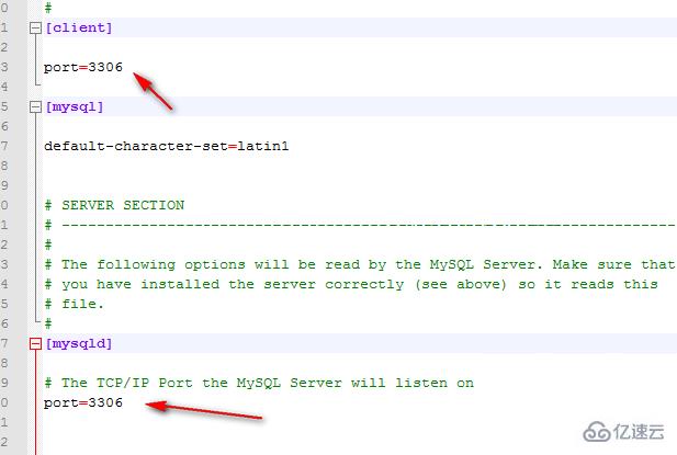 mysql的默认端口号修改方法