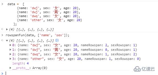 有哪些实现javascript动态合并纵向单元格的方法