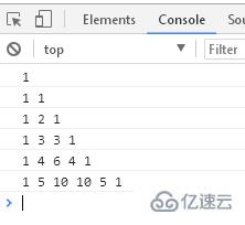 JavaScript如何实现杨辉三角