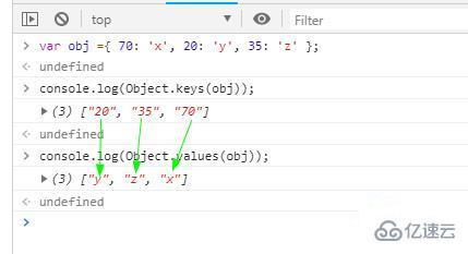 js中使用Object.keys()和Object.values()的方法是什么