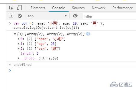 js中使用Object.entries()的方法是什么