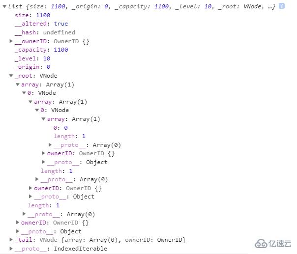 Immutable.js源码之List类型是什么