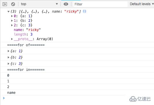 JavaScript中 for、for in、for of、forEach怎么用