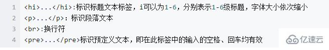 html中基礎元素的簡單介紹示例