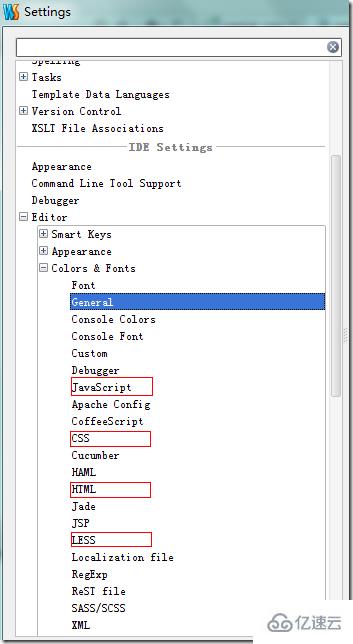 WebStorm自定义用户设置的方法