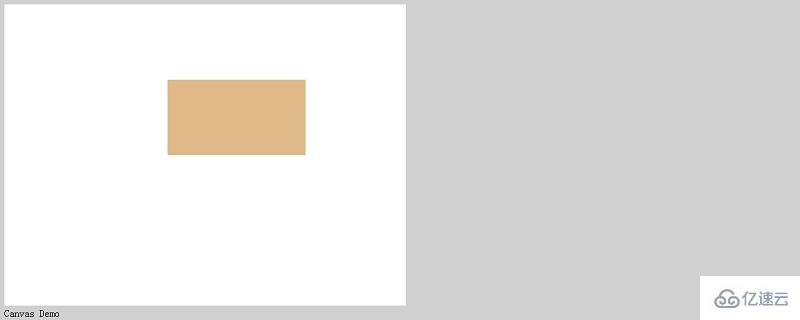 使用HTML5 canvas绘制一个矩形的方法