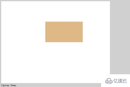 使用HTML5 canvas绘制一个矩形的方法