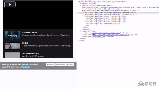 HTML5中视频播放库video.js的示例分析