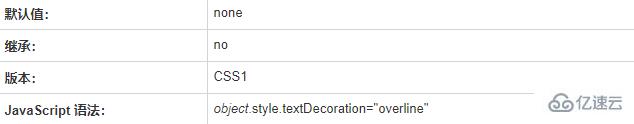 css中如何使用text-decoration属性