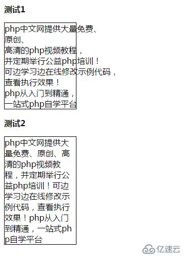 设置css文本自动换行的方法