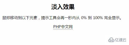 怎么使用HTML5+CSS3來創(chuàng)建淡入效果的提示框