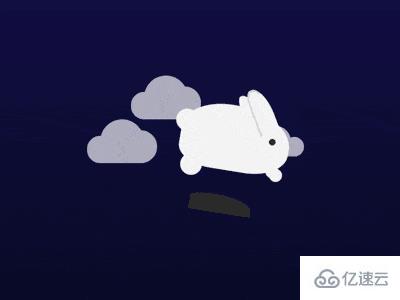 怎么使用纯CSS实现一只移动的小白兔动画效果